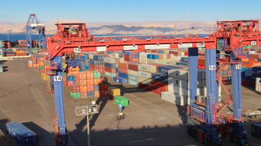  416288 حاوية ترد لميناء العقبة خلال 10 شهور 