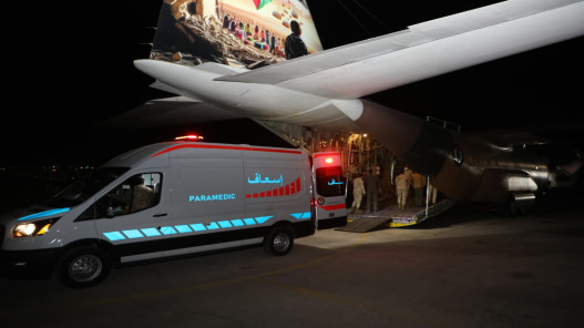 توجيهات ملكية بإرسال طائرة إخلاء طبي لنقل مصاب أردني من قطر 