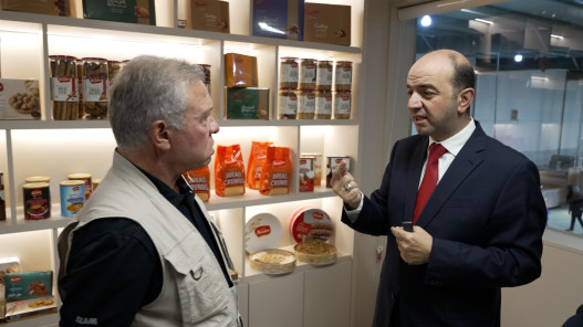  الجيطان: زيارة الملك دعم مباشر يعزز توسع الصناعة الأردنية 