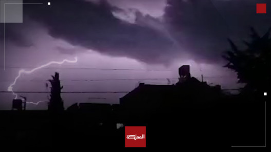  الأرصاد الجوية تحذر من العواصف الرعدية 
