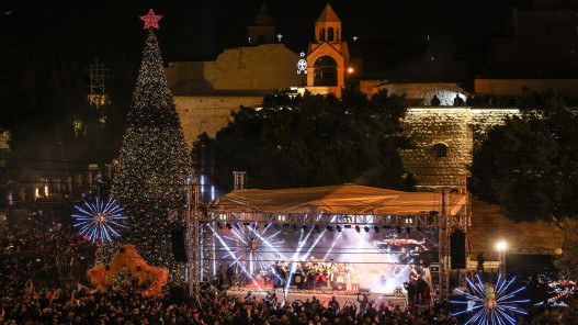  قليل من الفرح في بيت لحم مع اقتراب عيد الميلاد 