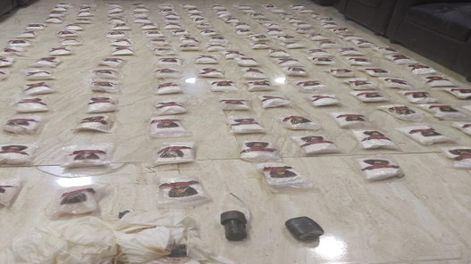  الجيش يحبط 4 محاولات تهريب كميات كبيرة من المواد المخدرة بوساطة بالونات 