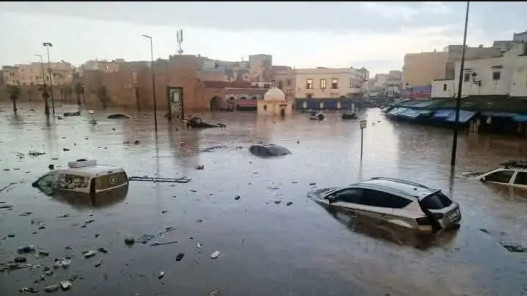  فيضانات استثنائية في آسفي بالمغرب تودي بحياة 7 أشخاص 