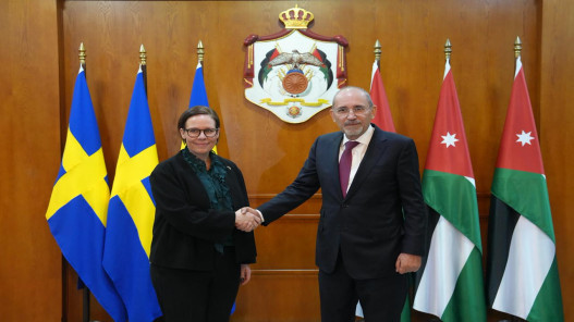  الأردن والسويد يتفقان على عقد جولة من المباحثات السياسية الأولى العام المقبل 