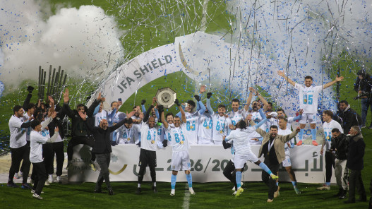  الفيصلي يغلب الوحدات ويتوج بلقب درع الاتحاد 