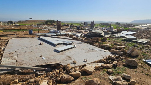  تقرير حقوقي: تهجير قسري لـ20 أسرة من تجمع بدوي شمال أريحا 