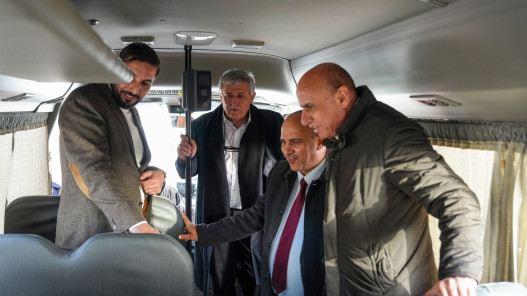  وزير النقل يزور الكرك للوقوف على احتياجات النقل العام في المحافظة 