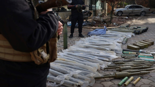  الأمن الداخلي السوري يحبط محاولة تهريب شحنة أسلحة إلى لبنان 