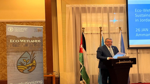 اختتام مشروع "الأراضي الرطبة البيئية للزراعة المستدامة" في الأردن لتعزيز الأمن المائي 