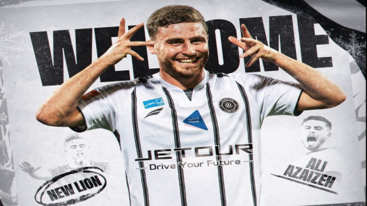  الشباب السعودي يُعلن التعاقد مع المهاجم علي عزايزة 