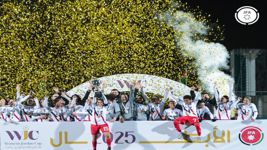  فريق الاتحاد يتوج بلقب كأس الأردن للسيدات لكرة القدم 