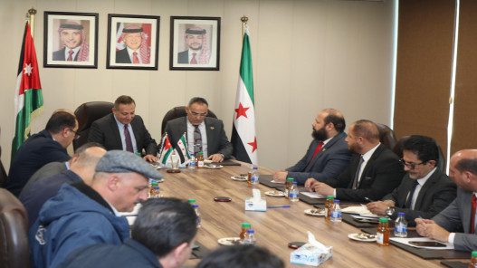  وزير الزراعة ونظيره السوري يبحثان التبادل التجاري الزراعي وتسهيل انسياب السلع 