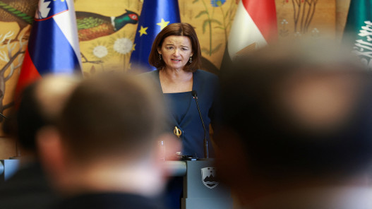  وزيرة الخارجية السلوفينية تشيد بجهود مجموعة الاتصال العربية بجذب الاهتمام بالأزمة الإنسانية في غزة 