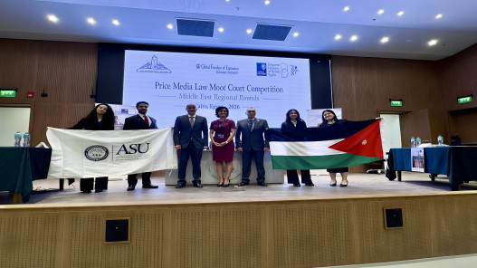  فريق كلية الحقوق في "العلوم التطبيقية" إلى نهائيات أكسفورد العالمية للمحكمة الصورية 2026 