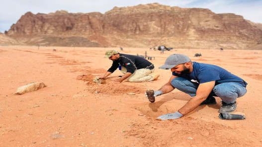  شراكة مجتمعية واسعة في زراعة 1000 شتلة ضمن مبادرة الحفاظ على البيئة في وادي رم 