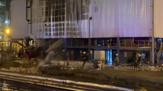  وفاة شخص وإصابة 6 آخرين بحريق في مصفاة بيجي بالعراق 