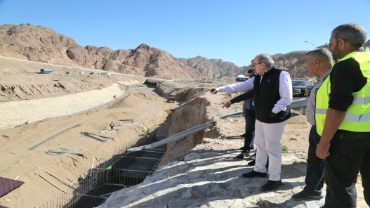  أبو السمن غير مرتاح لآلية العمل بمشاريع أضرار السيول في العقبة 