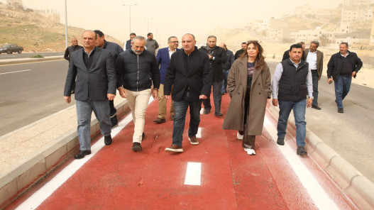  افتتاح شارع وممشى الرحاب في منطقة النصر 