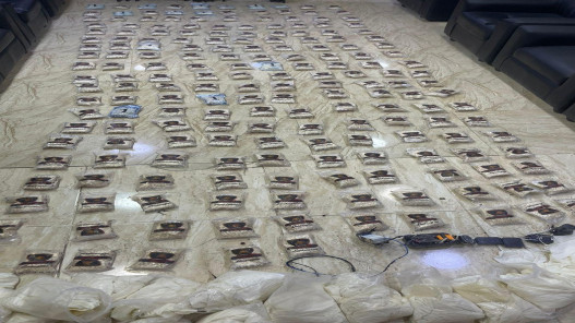  المنطقة العسكرية الشرقية تحبط 5 محاولات تهريب كمية كبيرة من المواد المخدرة بواسطة بالونات 