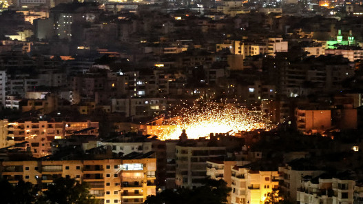  إسرائيل تنفذ 26 موجة من الهجمات بمنطقة الضاحية الجنوبية لبيروت منذ بدء الحرب 
