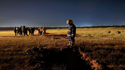  مراسل المملكة: سقوط شظايا في منطقة خالية بالرمثا ولا إصابات 