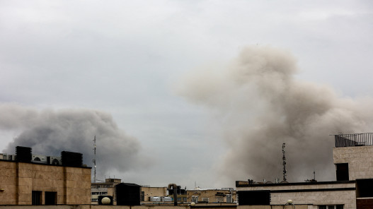  دوي انفجارات قوية في العاصمة الإيرانية طهران 
