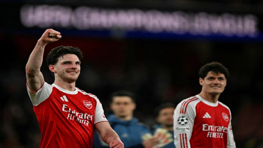  هدف رائع من إيزي يقود أرسنال لتجاوز ليفركوزن وبلوغ دور الثمانية بدوري الأبطال 