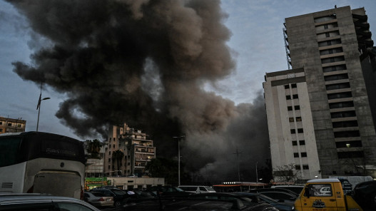  جيش الاحتلال الإسرائيلي يعلن ضرب أهداف لحزب الله في بيروت 