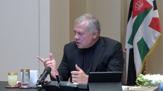  الملك ينبه من استغلال حرب إيران كذريعة لفرض واقع جديد في الضفة الغربية وغزة 