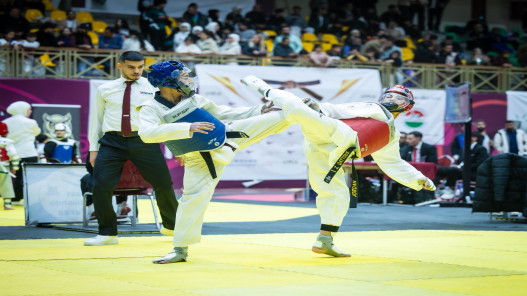  وزير الشباب يرعى اختتام فعاليات بطولة الحزام الذهبي للتايكواندو 